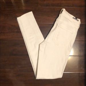 Citizens of Humanity WHITE highrise skinny ROCKET